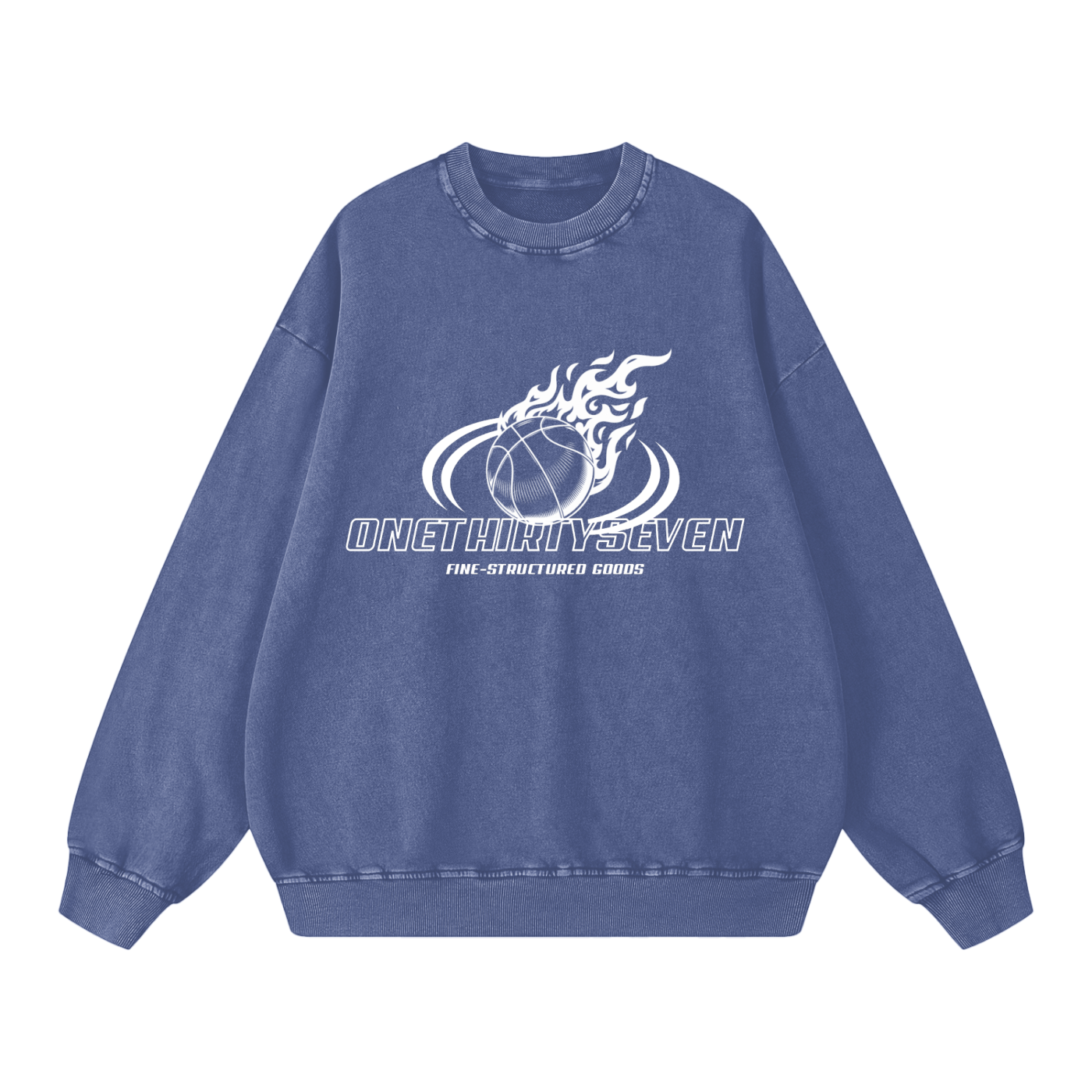 ONE37 All-Star Snow Washed Oversized Sweatshirt