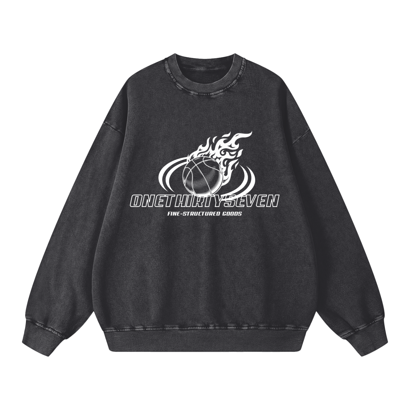 ONE37 All-Star Snow Washed Oversized Sweatshirt